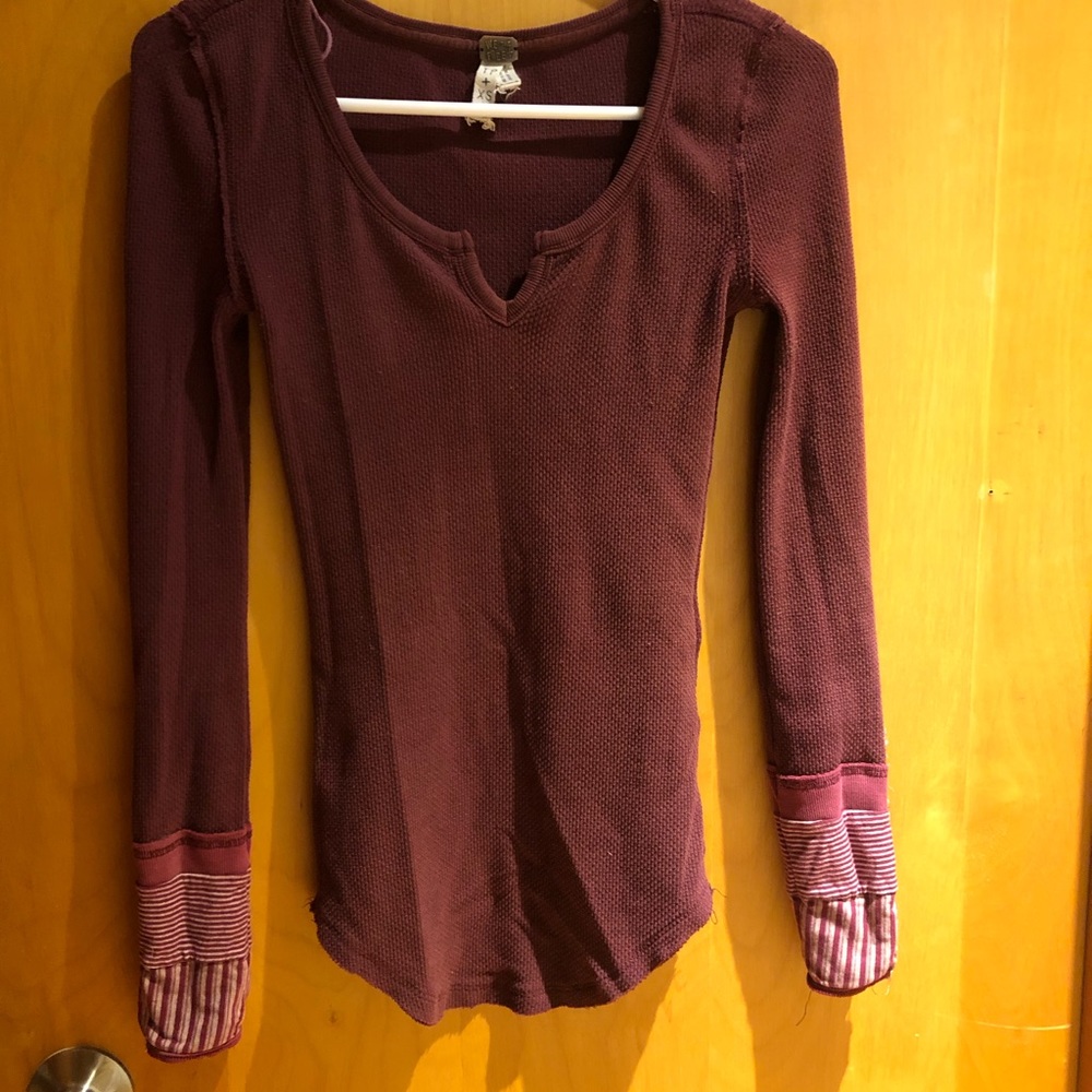 EUC Free People Cuffed Thermal